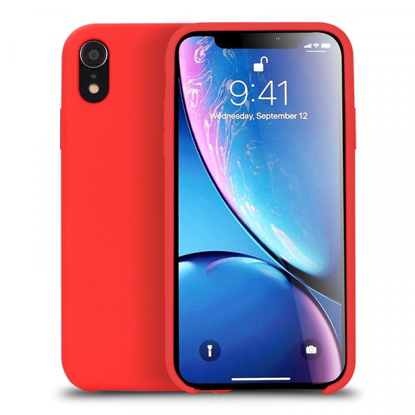 Wholesale iPhone Xr 6.1in Pro Silicone Hard Case (Red)